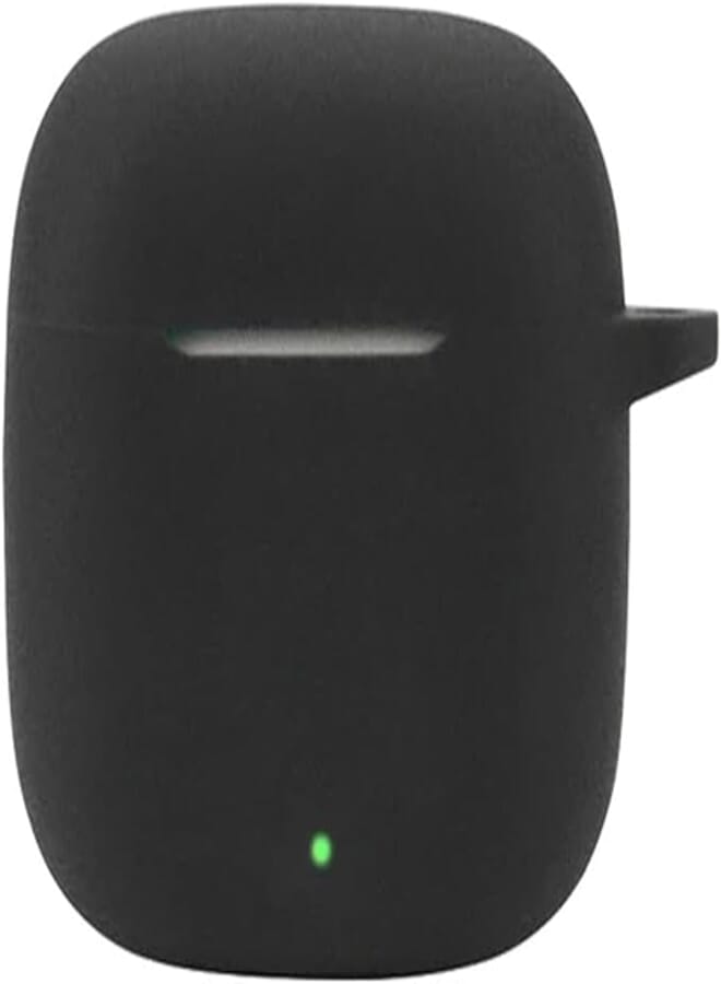 Coverzone Headphones Case Compatible with Huawei FreeBuds SE 2 Shockproof Silicone Soft Protective Dust and Dirt Protection Compatible with Huawei FreeBuds SE 2 (Black)